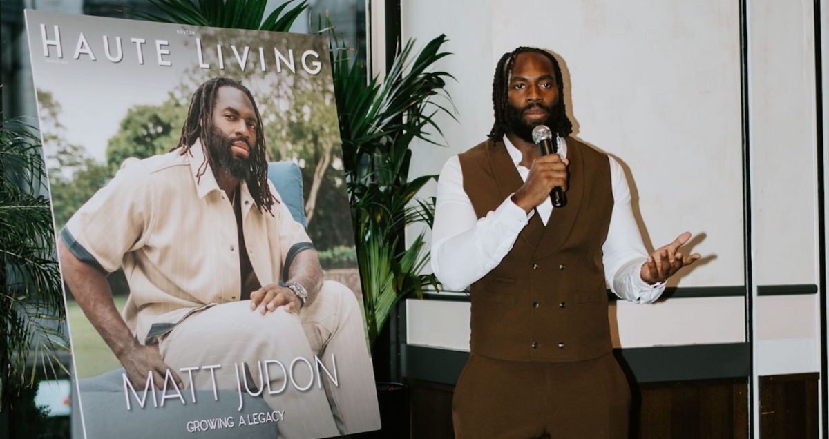 Haute Living Celebrates Boston Cover Star Matt Judon At Rochambeau Boston