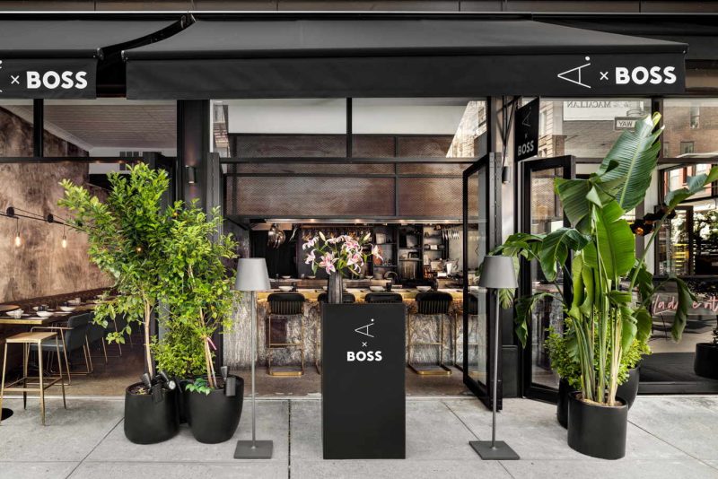 Hugo Boss Has Taken Over A Pasta Bar in New York City Until Fall