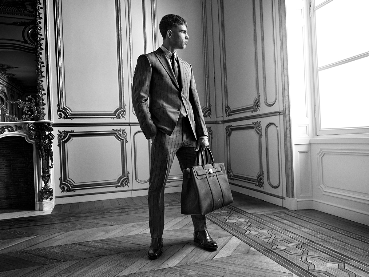 Louis Vuitton Taps #1 World-Ranked Tennis Phenom, Carlos Alcaraz, For The Men’s Spring-Summer 2024 Formalwear Campaign