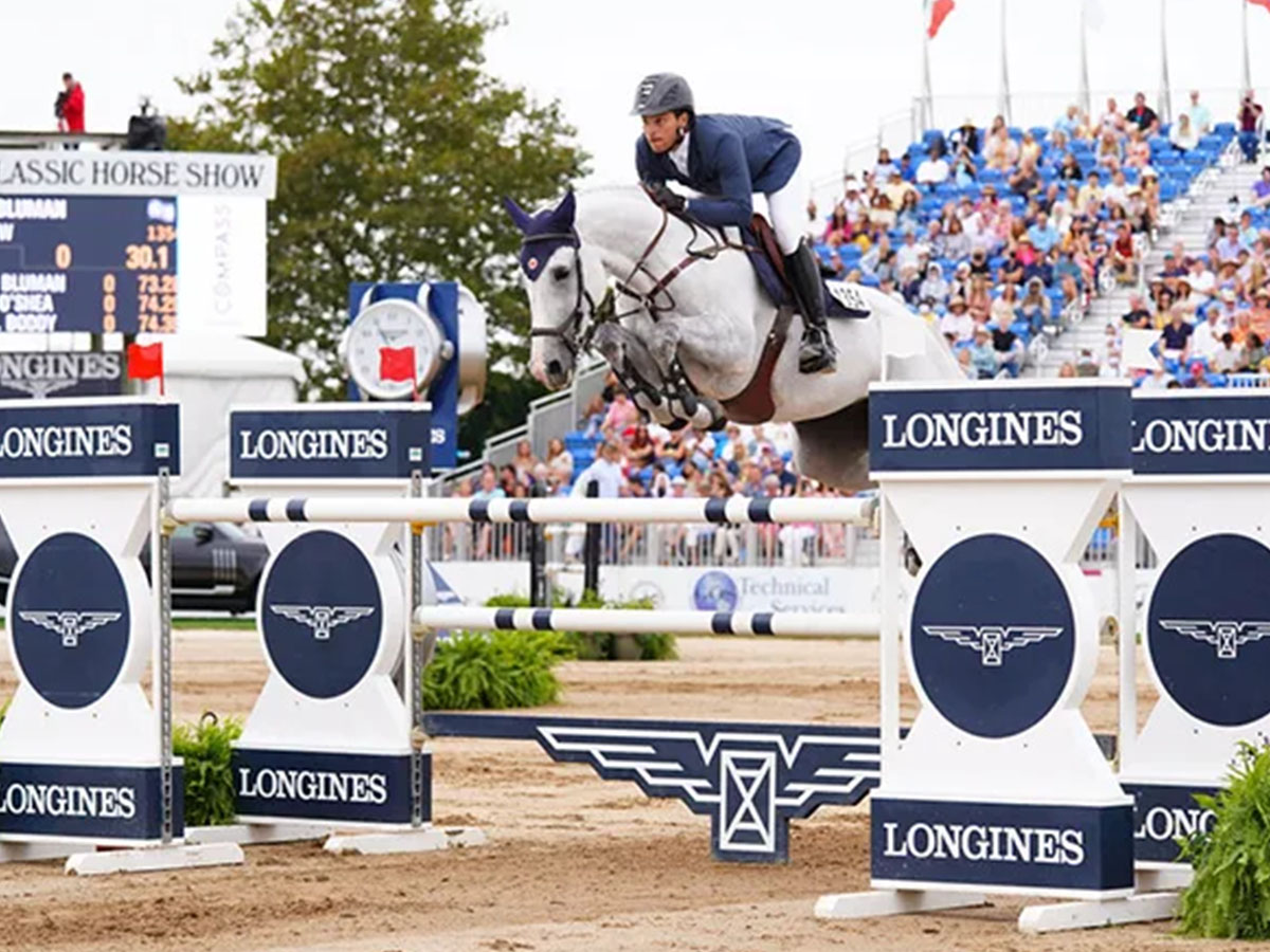 Longines Returns As The Official Partner & Timekeeper For The 47th Hampton Classic Horse Show