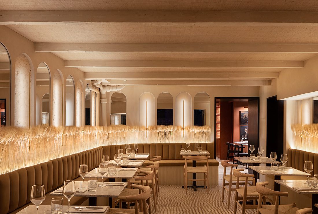 The Wesley In West Village Is A New Green Oasis Of Fine Dining