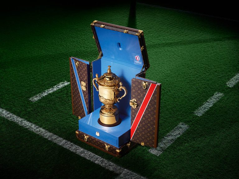 Louis Vuitton Crafts Elegance For The Rugby World Cup France 2023 Trophy