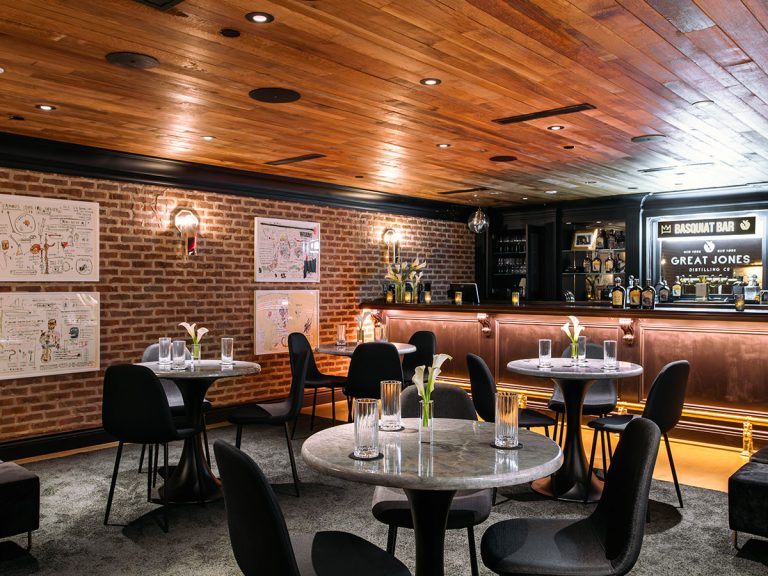 New York’s Great Jones Distilling Co. Unveils Basquiat Art Takeover & Bespoke Bottle Collection