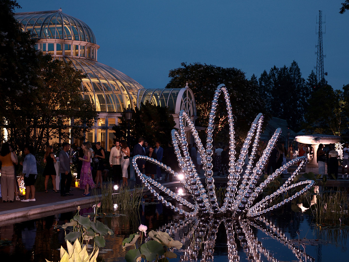 J'Adore As Seen By Jean-Michel Othoniel: A Night of Art, Fragrance & Glamour At The Brooklyn Botanic Garden