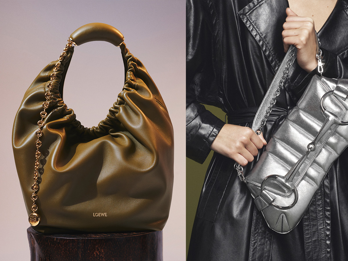 Handbags in Three Colors