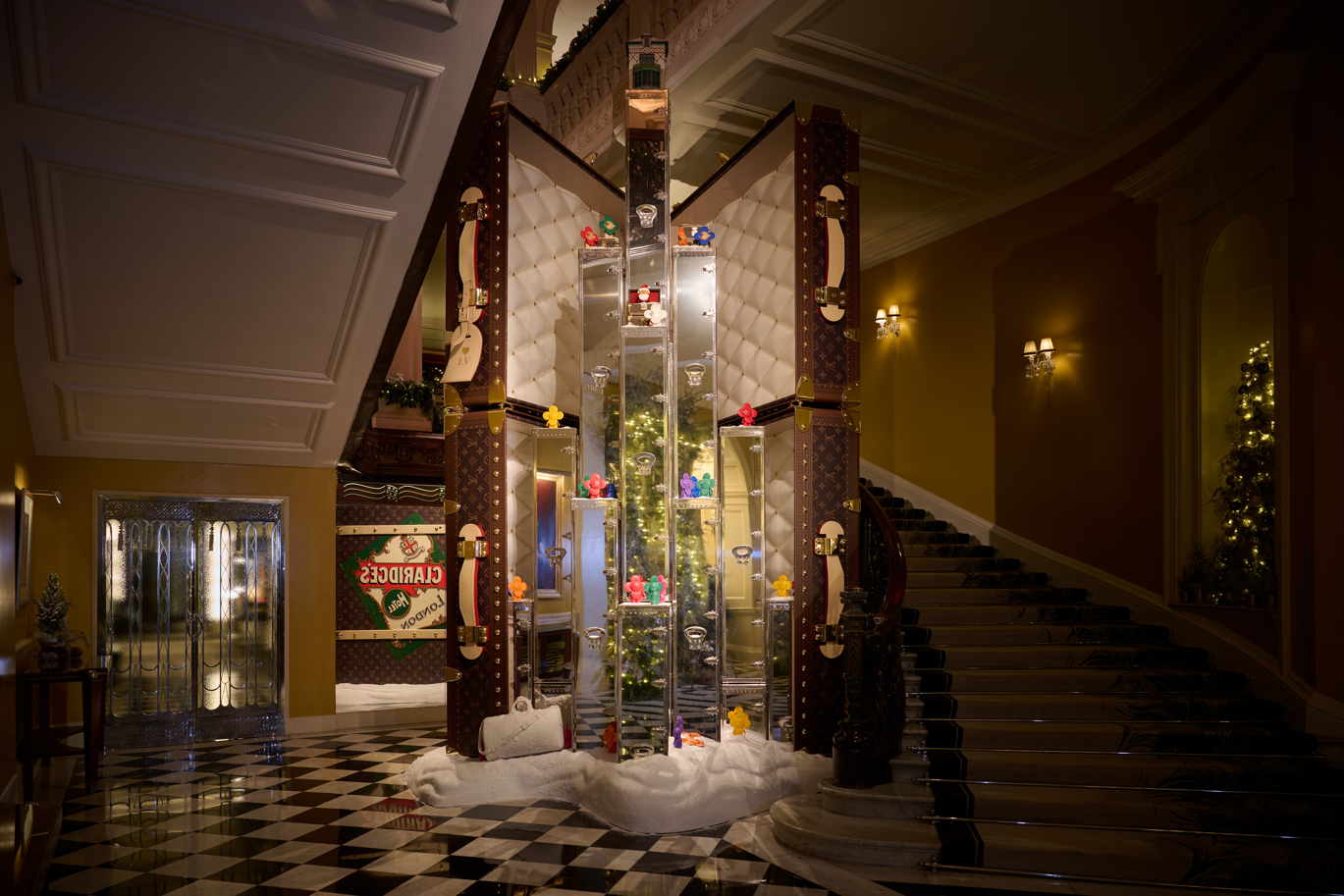 Claridge’s Heralds The Arrival Of The Holidays Today With Its Louis Vuitton Christmas Tree