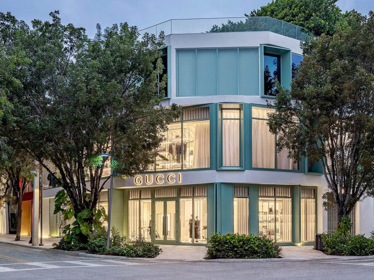 Gucci Opens A New Men’s Boutique In The Miami Design District Just In Time For Art Basel
