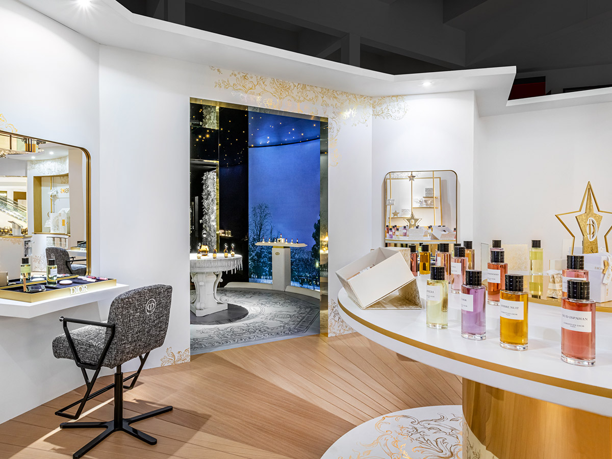 A Dior Beauty Holiday: Inside The Dior Garden Of Dreams Ephemeral Boutique At Aventura Mall