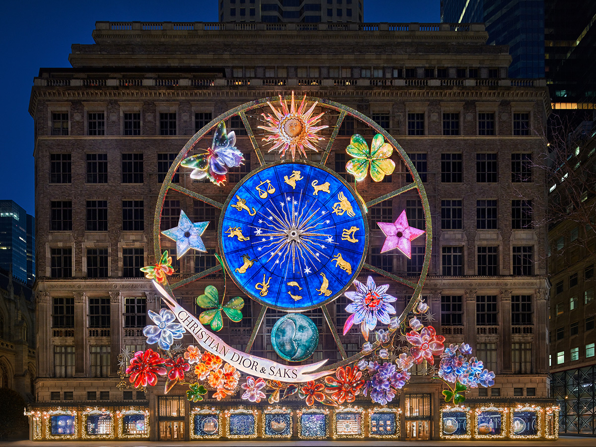 Saks Fifth Avenue's Iconic Holiday Windows Are Officially Here: Introducing The Dior Carousel of Dreams at Saks