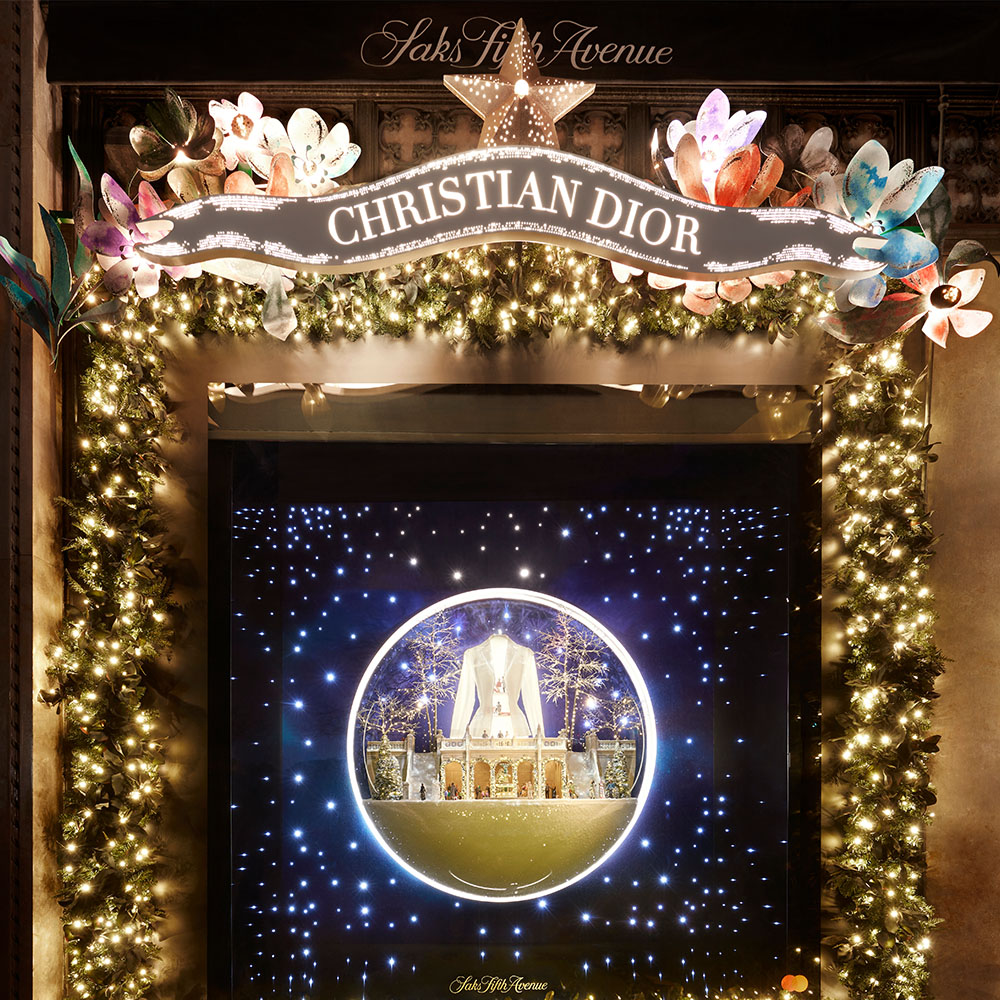 Saks Fifth Avenue's Iconic Holiday Windows Are Officially Here: Introducing The Dior Carousel of Dreams at Saks 