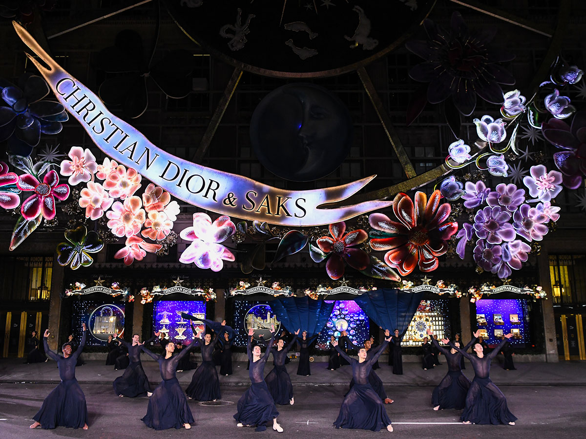 Saks Fifth Avenue's Iconic Holiday Windows Are Officially Here: Introducing The Dior Carousel of Dreams at Saks