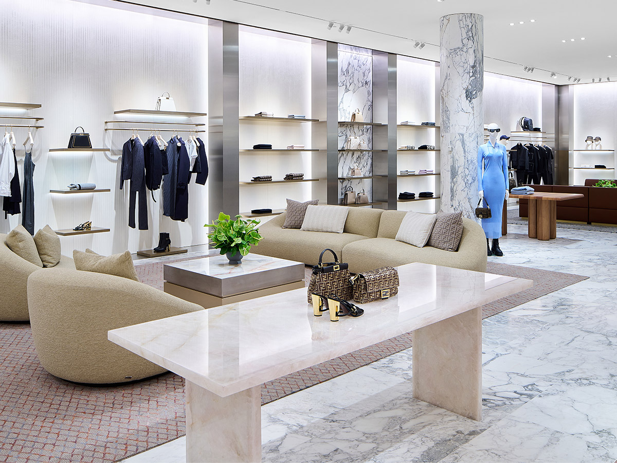 Fendi Officially Opens The Doors To Its Luxurious Santa Clara Boutique