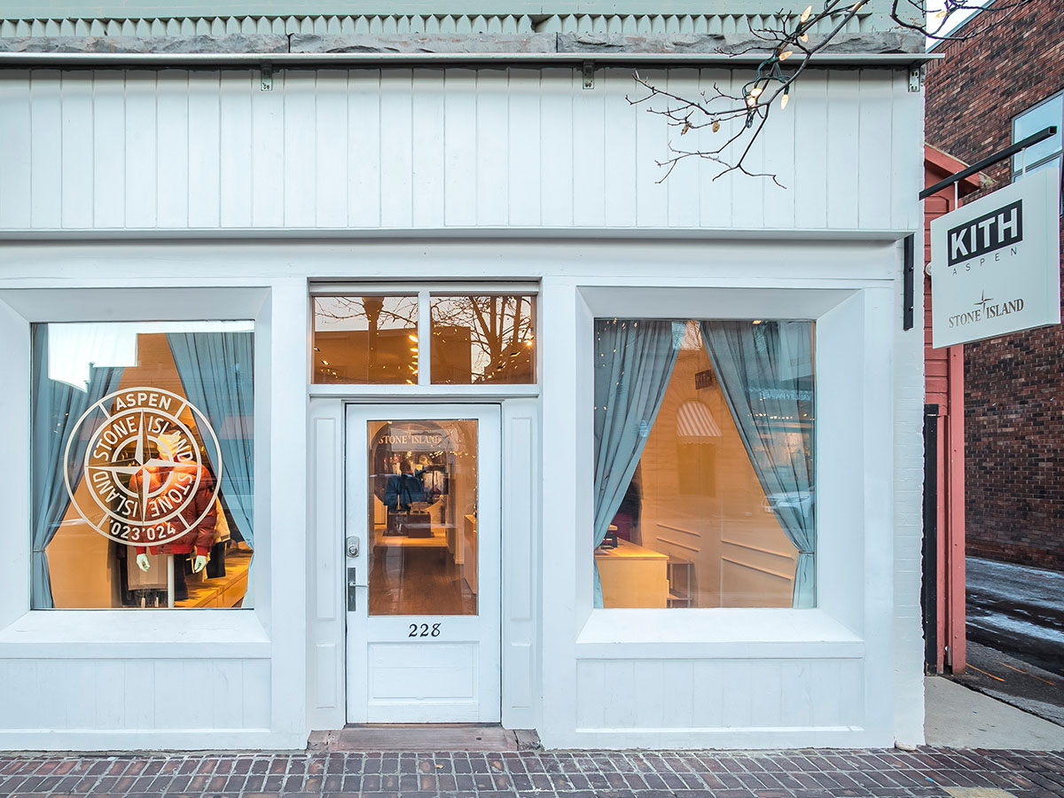 Stone Island Pop Ups in Aspen This Winter With Kith Aspen