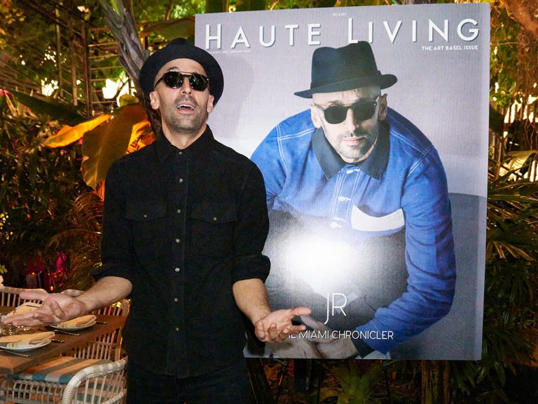 An Art Icon: Inside Haute Living’s Dinner by Places.co Celebrating JR During Art Basel Miami Beach 2023