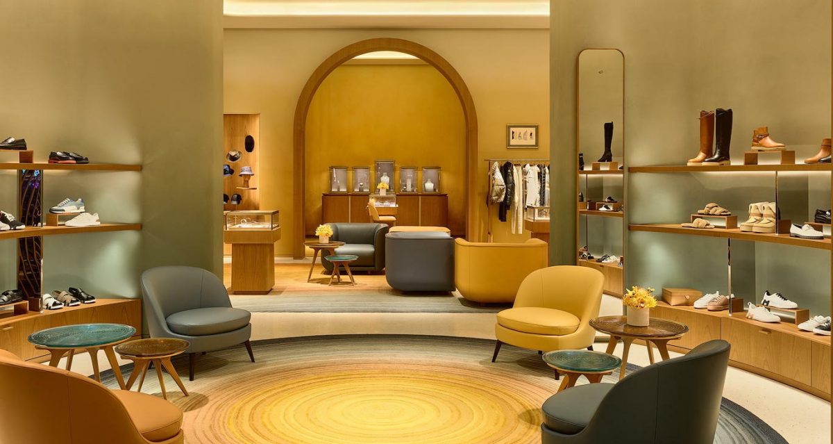 Hermès Reopens In Las Vegas With A Lake Como-Inspired Design