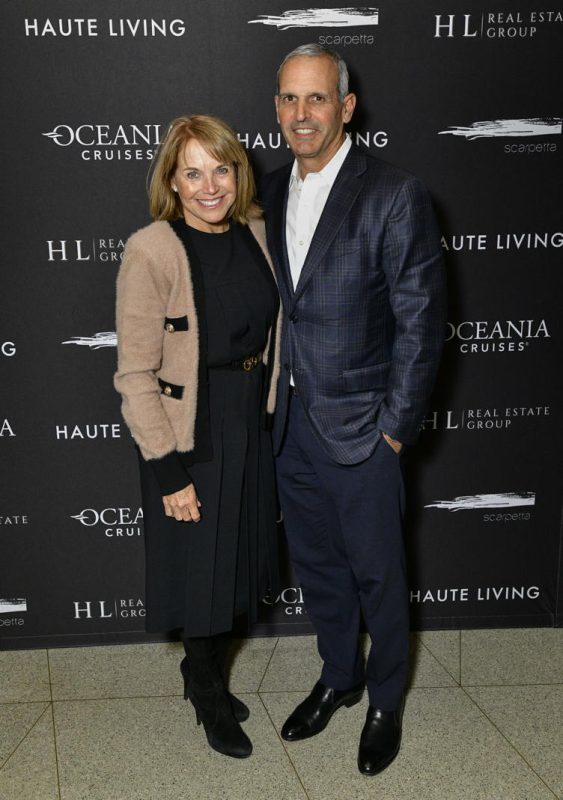 Haute Living Celebrates Katie Couric With Oceania Cruises And Whispering Angel At Scarpetta