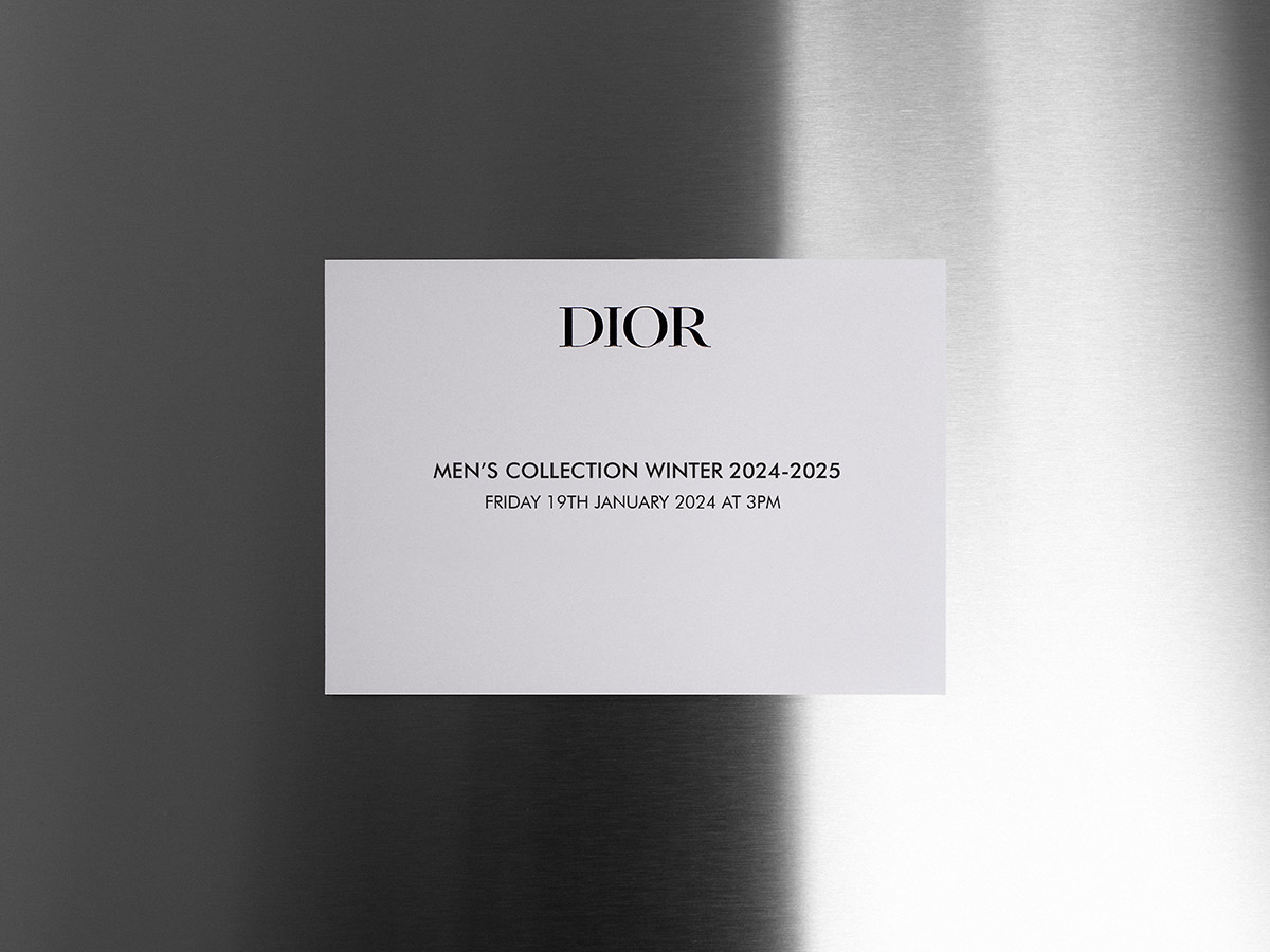 Watch The Dior Men’s Winter 2024 Show Live From Paris Here To See What Kim Jones Will Do Next