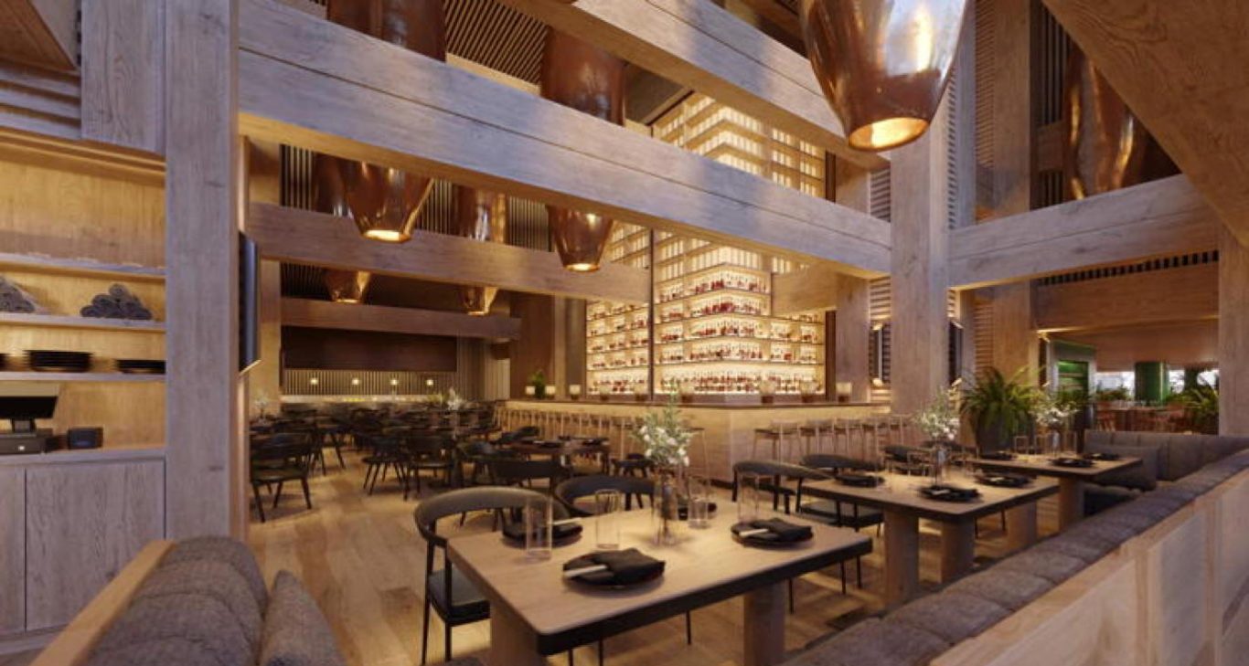 The 2024 Most Exciting LA Restaurant Openings   Katsuya Main Dining Room Main Bar Katsuya Casa Dani Century City 1 1366x729 