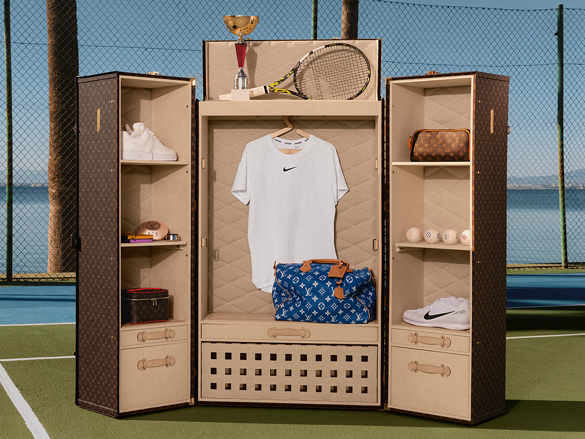 Louis Vuitton Teams Up With Carlos Alcaraz To Unveil A Bespoke Tennis Trunk