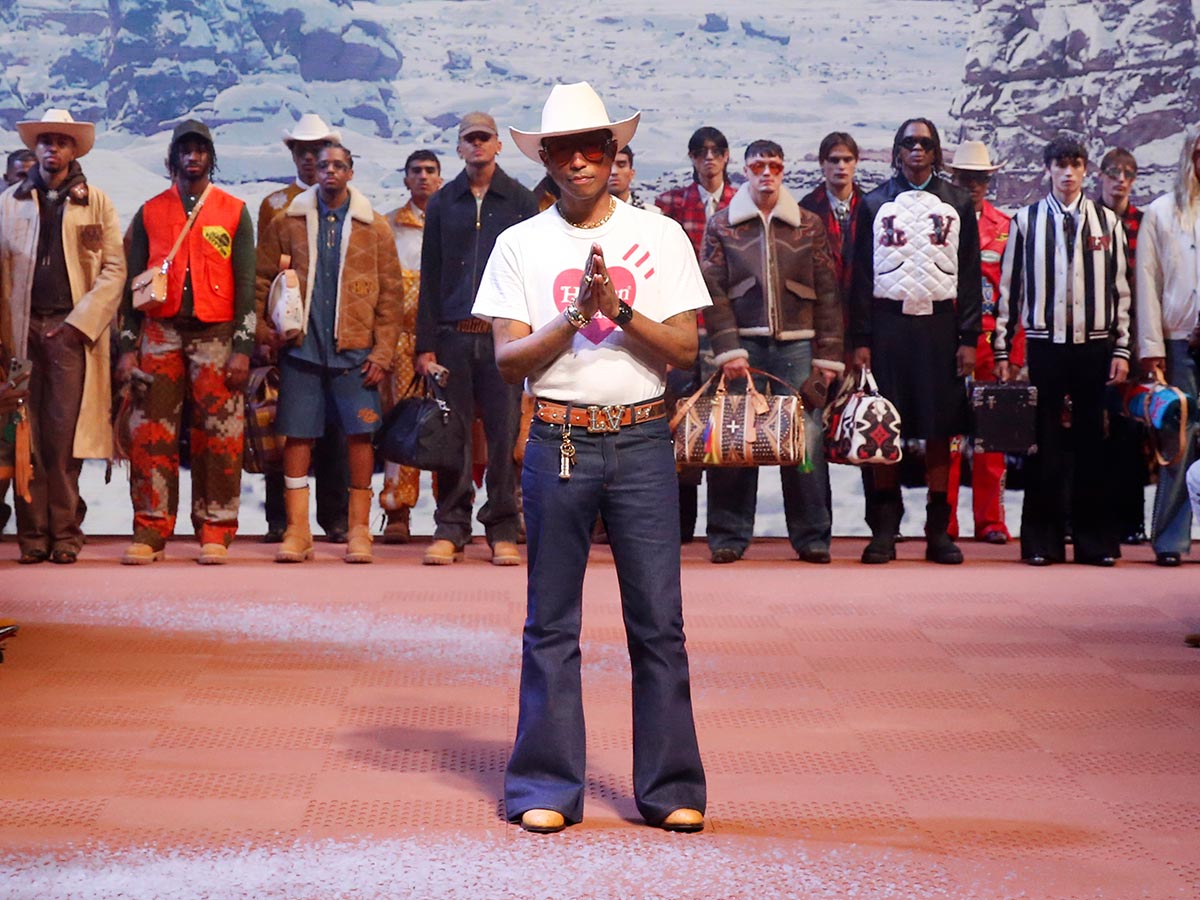 Pharrell Rewrites The Rules Of The Wild West Through The Louis Vuitton Men’s Fall-Winter 2024 Collection