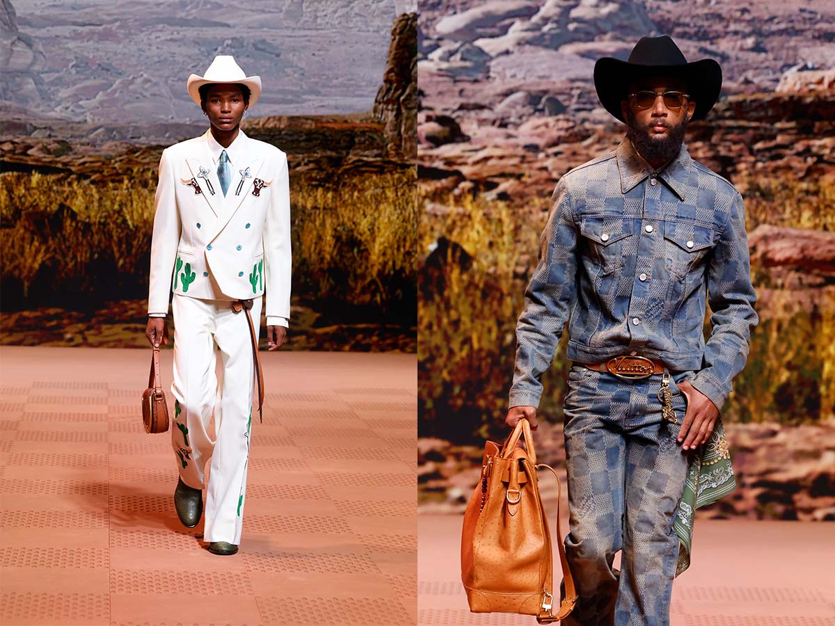 Pharrell Redefines The Wild West At Louis Vuitton