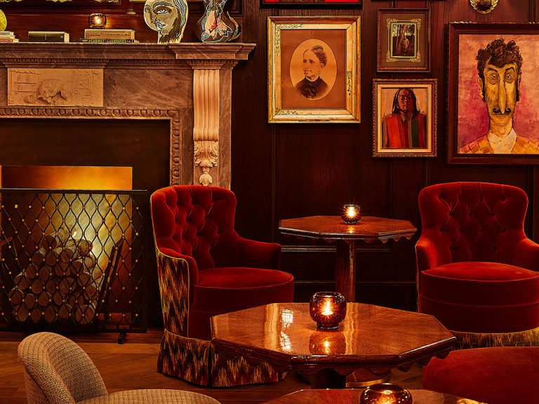 The Portrait Bar Is The Fifth Avenue Hotel’s Cozy New Cocktail Spot