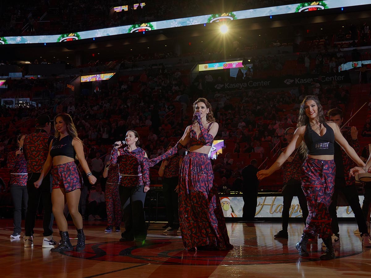Style Icon Radmila Lolly Designed Her First-Ever Miami Heat Collection — Turning Up The Heat On Courtside Fashion