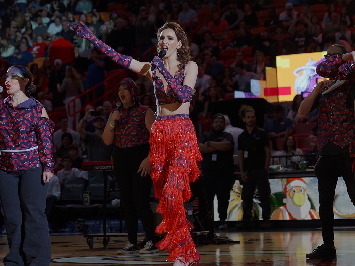 Style Icon Radmila Lolly Designed Her First-Ever Miami Heat Collection — Turning Up The Heat On Courtside Fashion