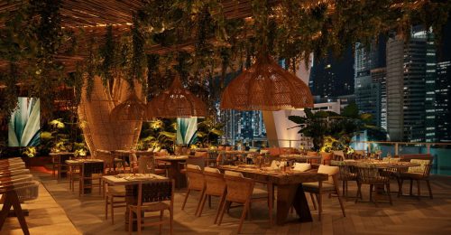 Villa One Tequila Gardens at Miami Worldcenter