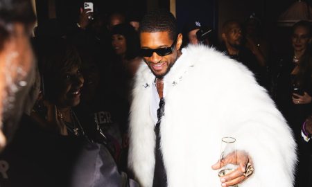 Usher's Coming Home Album release Dinner party by The House of Creed and Remy Martin at Cathédrale Las Vegas
