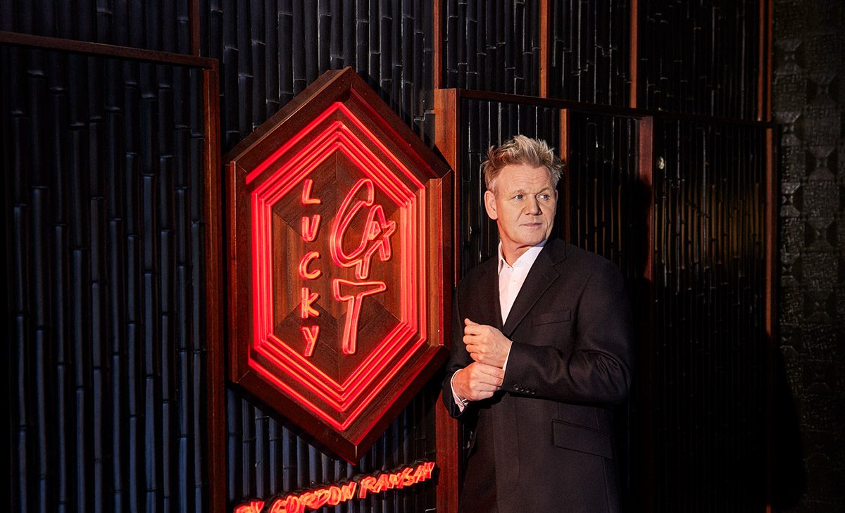 Gordon Ramsay Is Turning Up The Heat In Miami With The Opening Of Lucky Cat