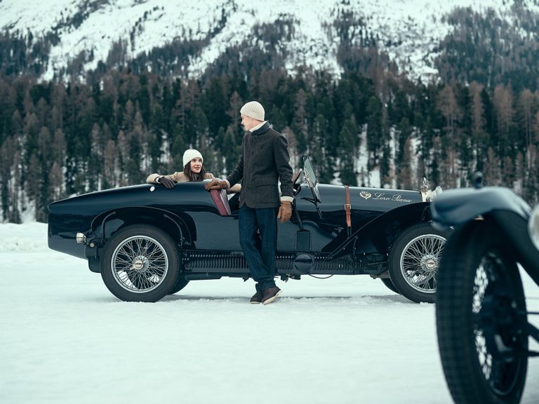 Loro Piana Brings Luxury Fashion To The I.C.E. St. Moritz, The International Concours Of Elegance & Autom...