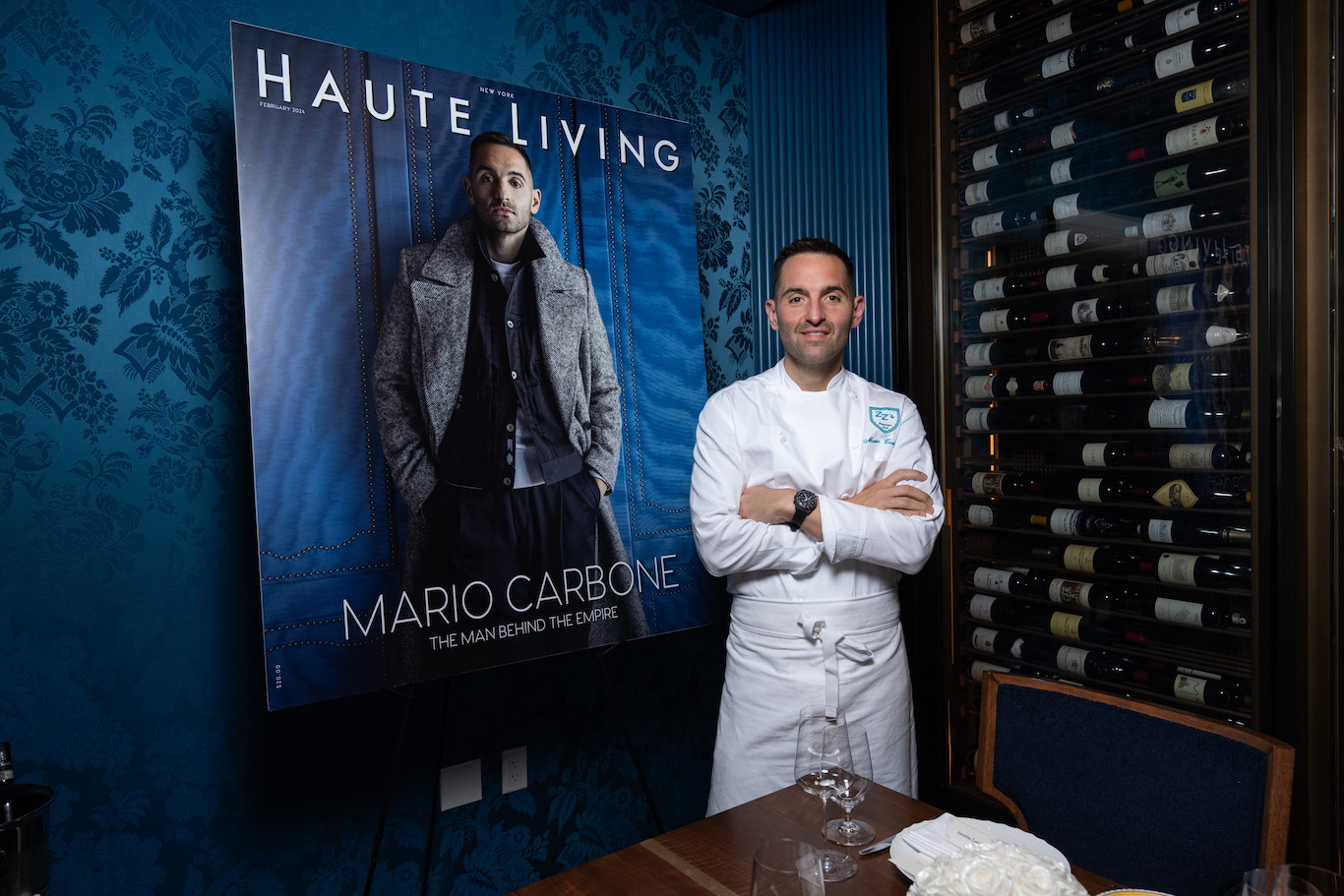 Haute Living Celebrates Chef Mario Carbone with The Macallan and Bentley at ZZ’s Club New York