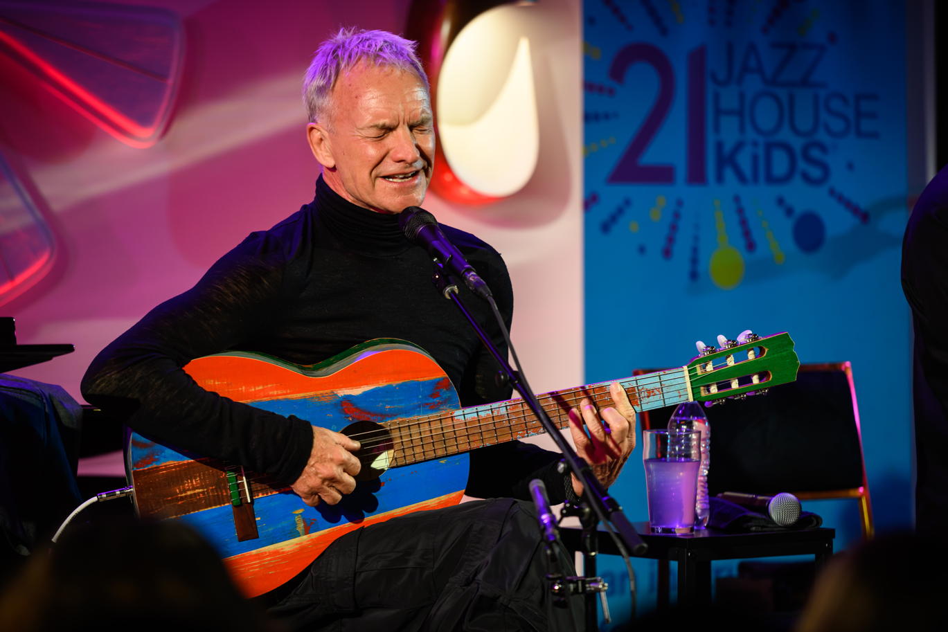 Sting Performs For Ralph Pucci’s 8th Annual Jazz Set In Support Of Jazz House Kids