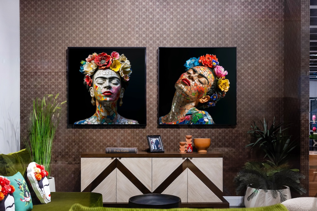 Frida Kahlo Reimagined: Official AI Art Revealed At Avant Gallery