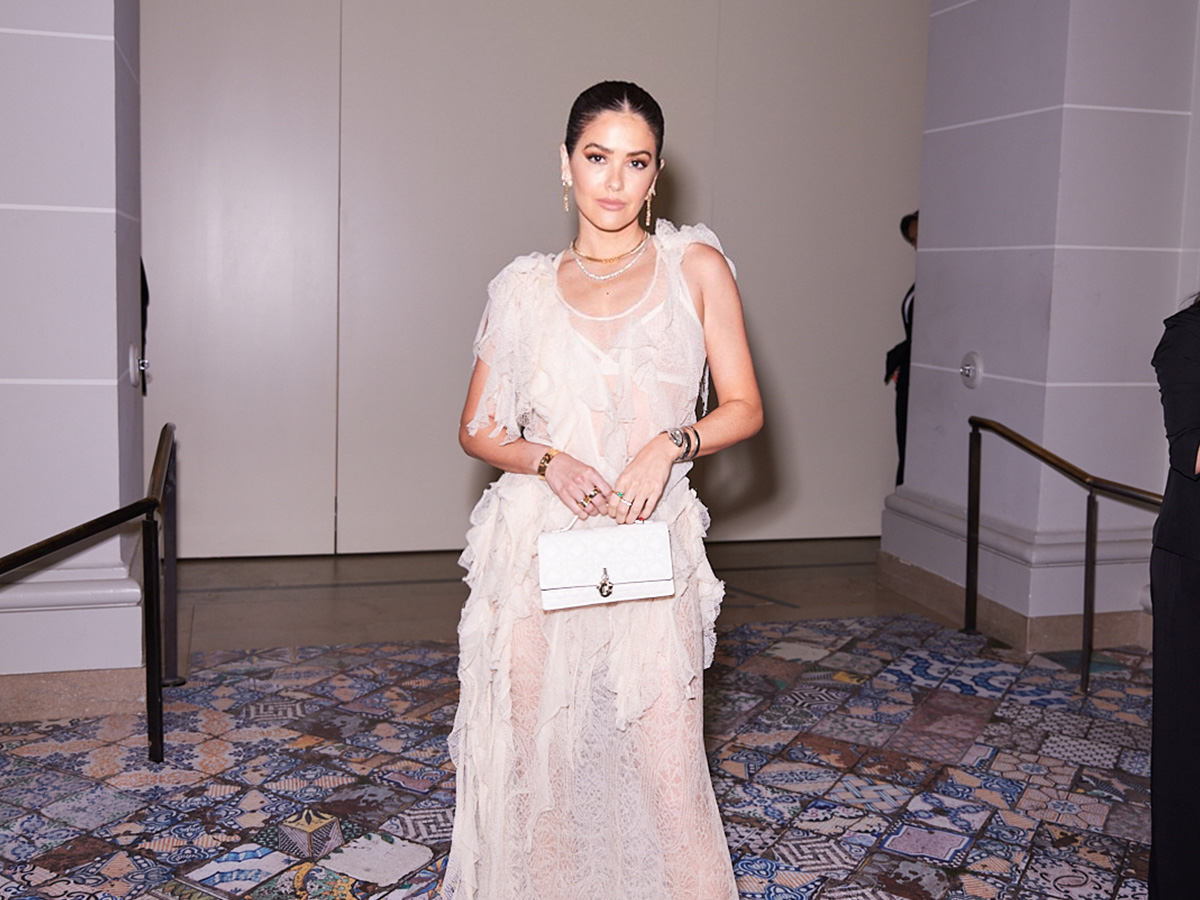 Get Ready With Paola Alberdi Before The Dior Show In New York