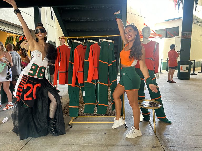 Style Icon Radmila Lolly & The Miami Hurricanes Unveil A New Fashion Line