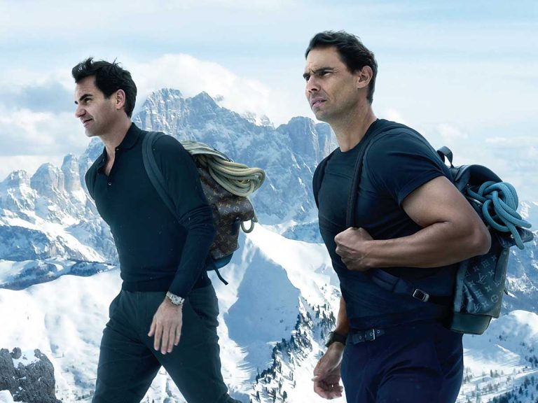 Roger Federer & Rafael Nadal Star In Louis Vuitton’s Core Values Campaign