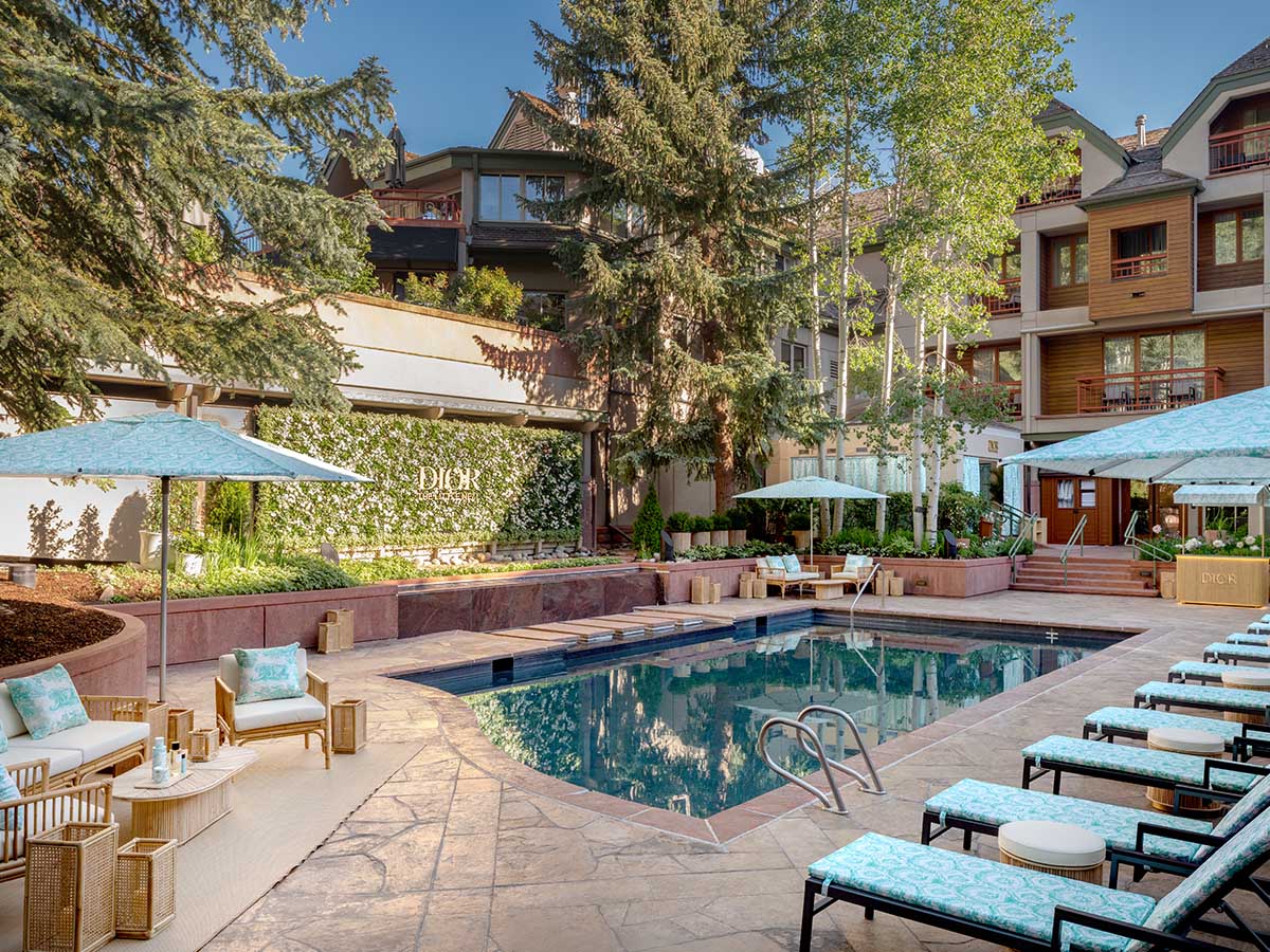 Dior Takes Over The Little Nell Spa In Aspen For A Luxurious Summer