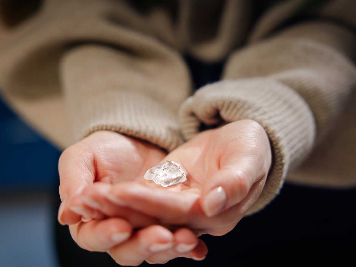 Diamond Discovery: Inside Lilly James' Trip With The Natural Diamond Council