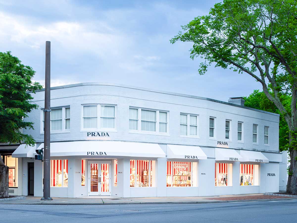 Prada Officially Reopens Its East Hampton Boutique With A New Look