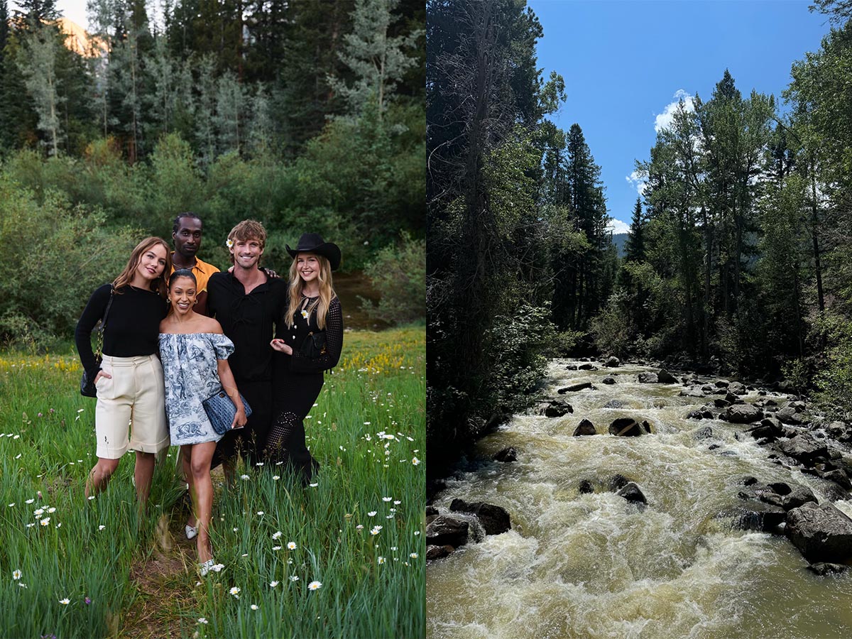 Behind The Scenes With Model Emma Brooks At The Dioriviera Wellness Retreat In Aspen