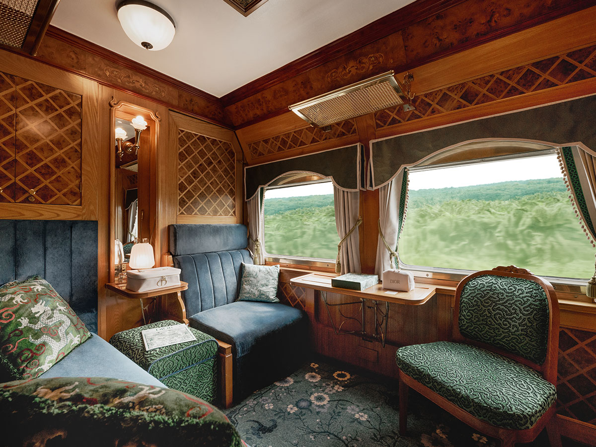 All Aboard: Inside The Dior Spa On The Eastern & Orient Express