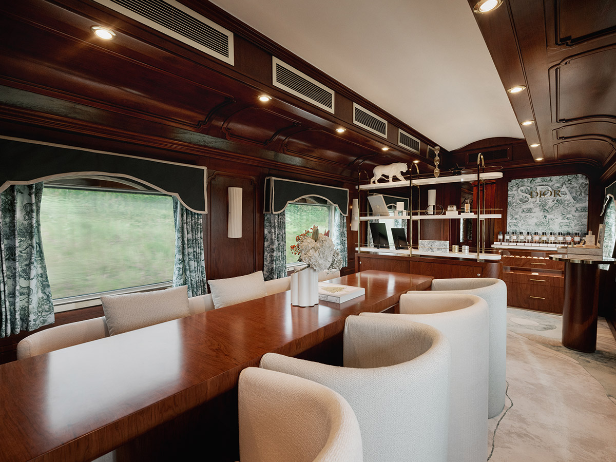 All Aboard: Inside The Dior Spa On The Eastern & Orient Express