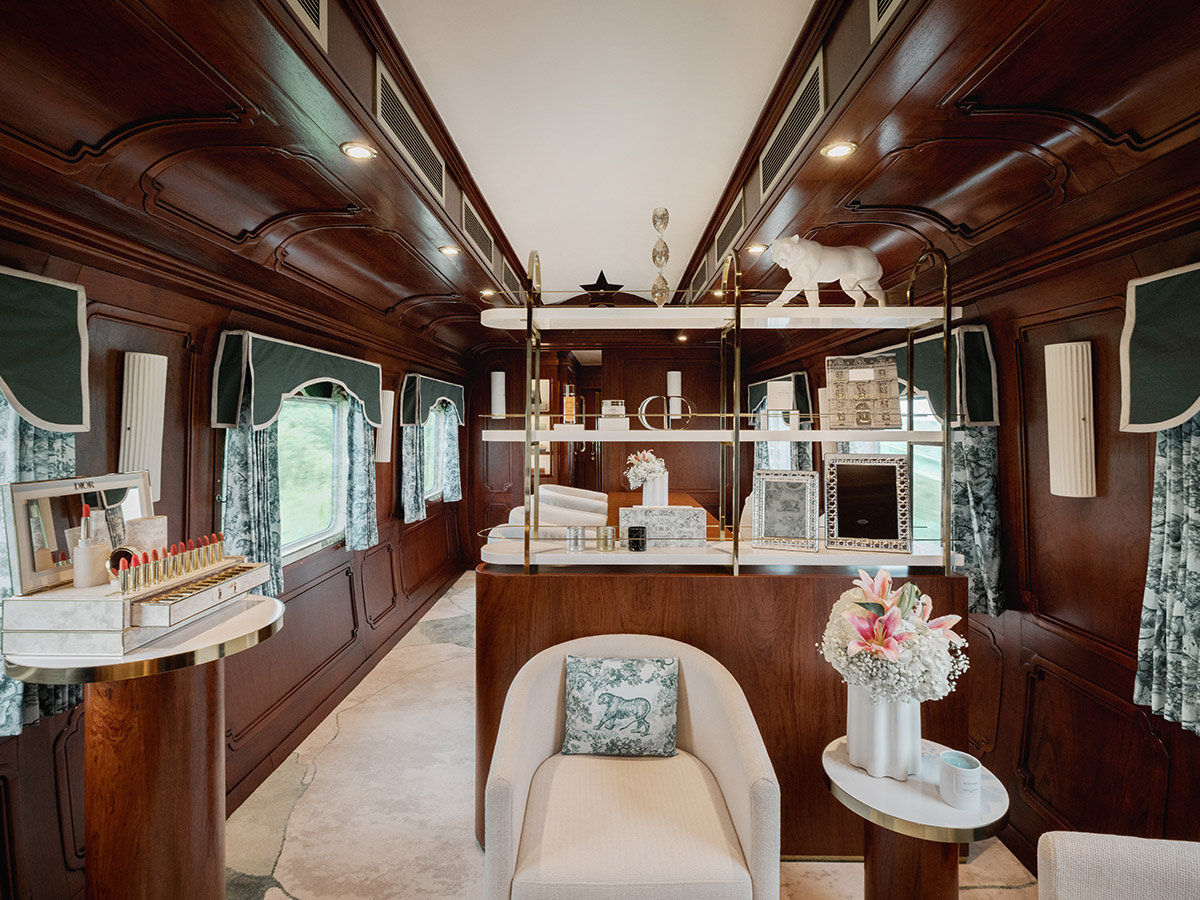 All Aboard: Inside The Dior Spa On The Eastern & Orient Express