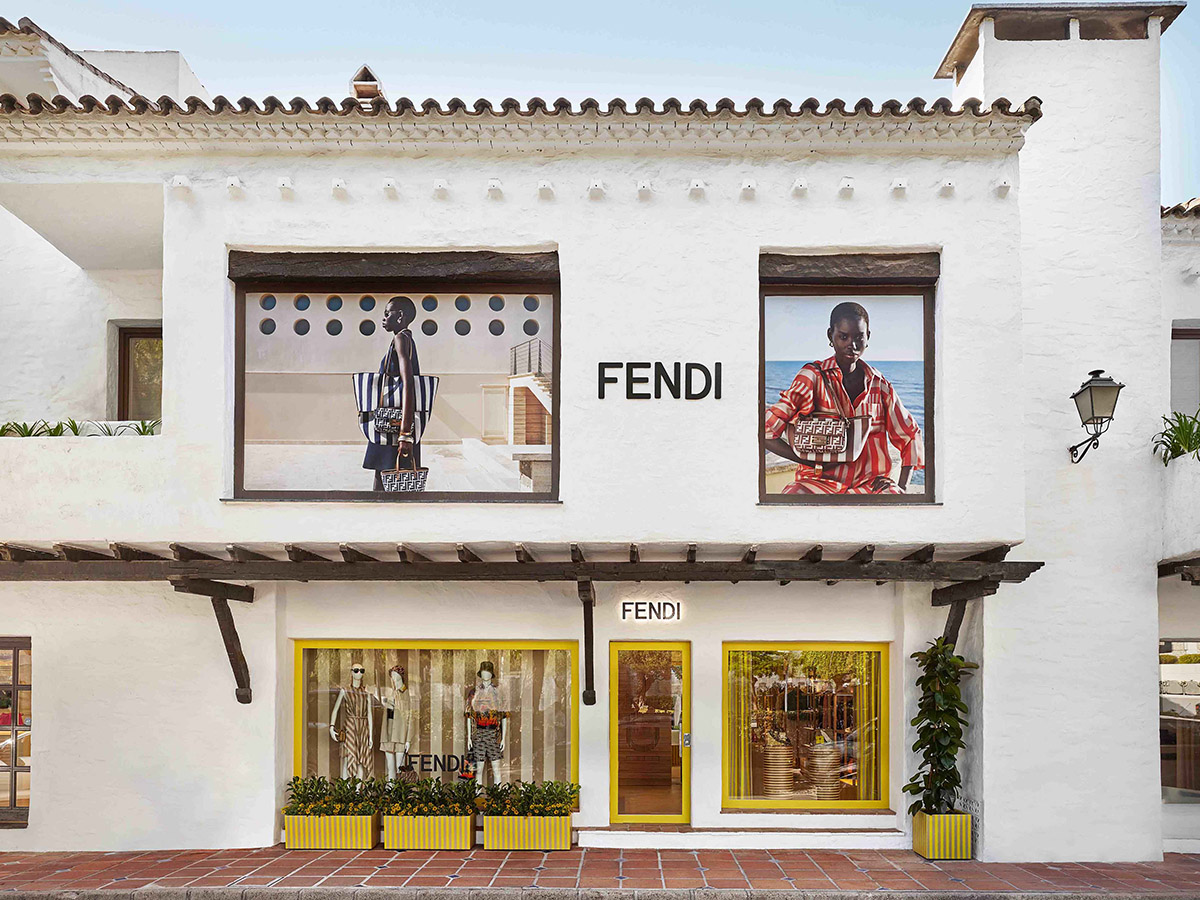 Fendi Takes Over La Plaza In Puente Romano Beach Resort Marbella