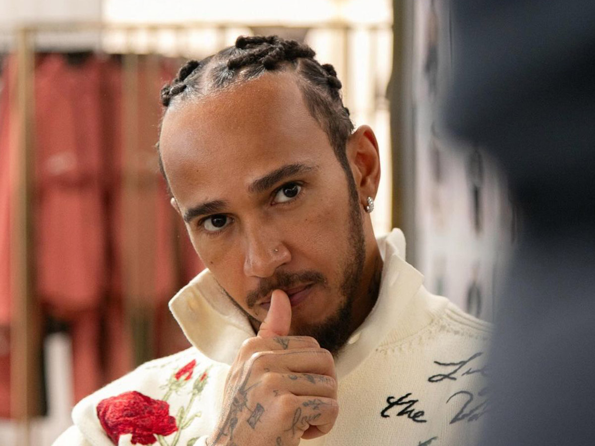 Lewis Hamilton Named Dior Ambassador For Men's Fashion With A New Capsule Designed By Him