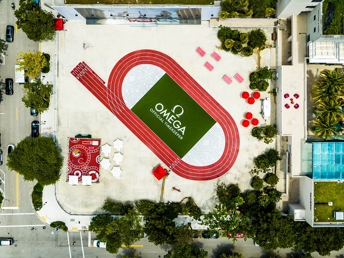 OMEGA Brings The Paris 2024 Olympics To The Miami Design District