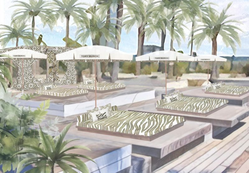 TORY BURCH X NIKKI BEACH - BEDS VIEW