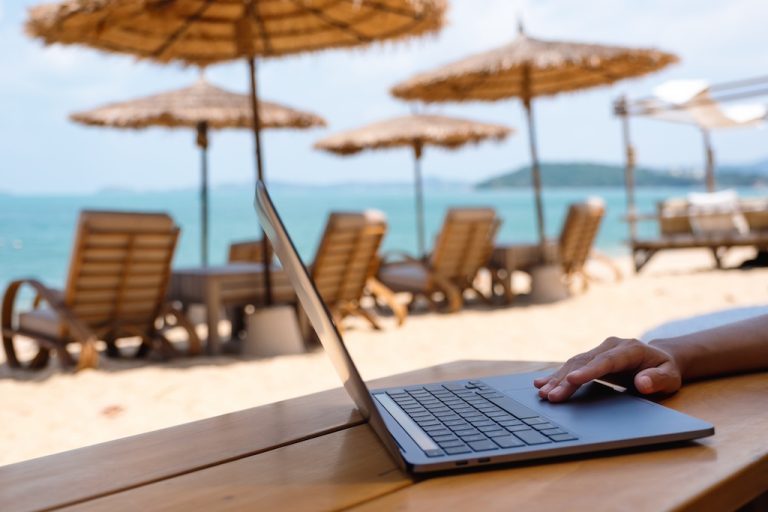 Work From Paradise: How To Do The Digital Nomad Life In Luxury, According To HotelPlanner